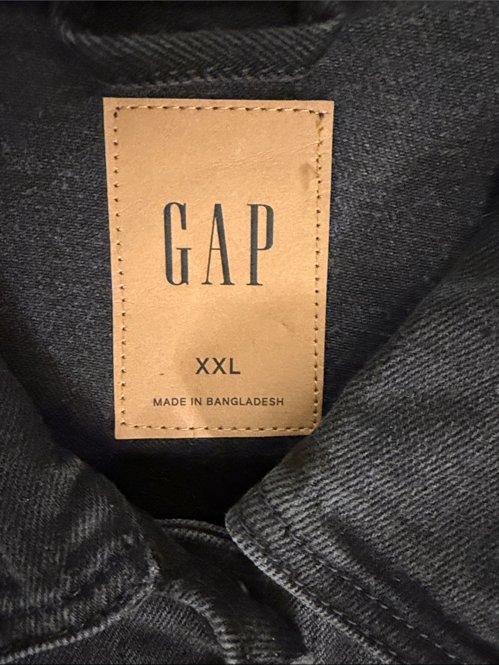GAP Women's Black Denim Jacket - Picture 2 of 7